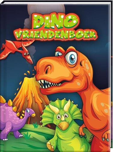 Imagebooks vriendenboek dino’s - boek - creatief vriendenboek voor kinderen
