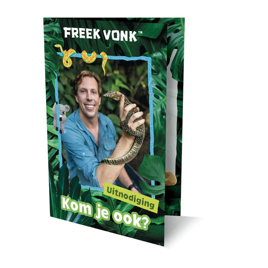Freek vonk uitnodiging 1 (6 stuks)