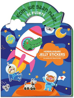 Jelly stickerboek - kom, we gaan naar...