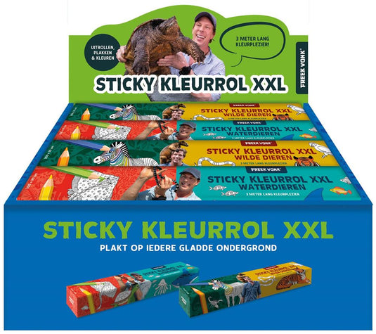 Display freek vonk sticky kleurrollen xx
