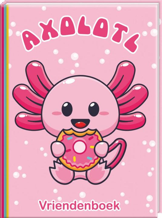 Interstat vriendenboek - axolotl 6+