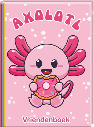 Interstat vriendenboek - axolotl 6+