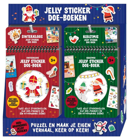 Display jelly sticker doe-boeken 2 x 6 e