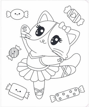 Imagebooks 4-in-1 doekboek - kawaii cuties
