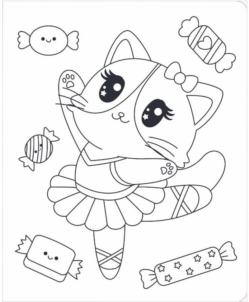 Load image into Gallery viewer, Imagebooks 4-in-1 doekboek - kawaii cuties
