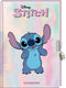 Merkloos sans marque stitch dagboek met cijferslot