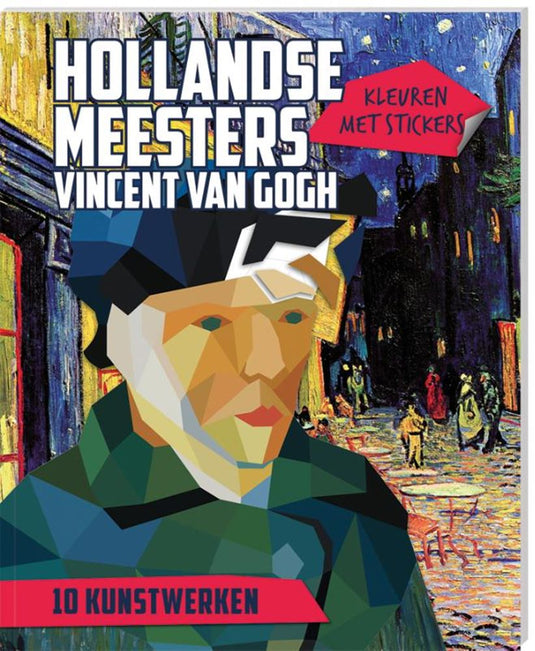 Kleuren met stickers - hollandse meester