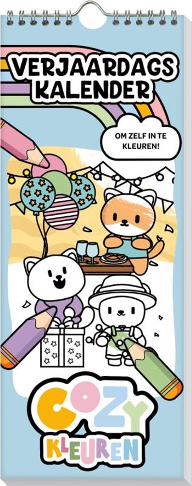 Verjaardagskalender - cozy -