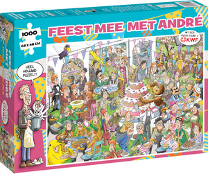 Kalenderwinkel puzzel andré van duin - feest mee met andré