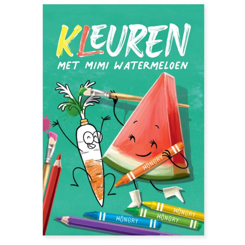 Load image into Gallery viewer, Kleuren met mimi watermeloen 1+
