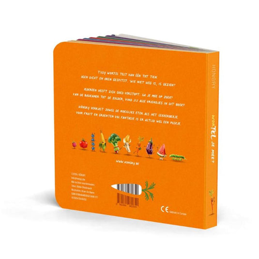 Kartonboek: wortel je mee? 1+