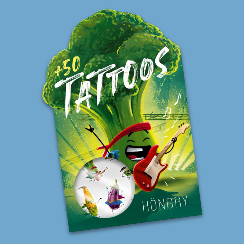 Load image into Gallery viewer, Brock- n-roll 53 tattoos. (3 vellen) 3+
