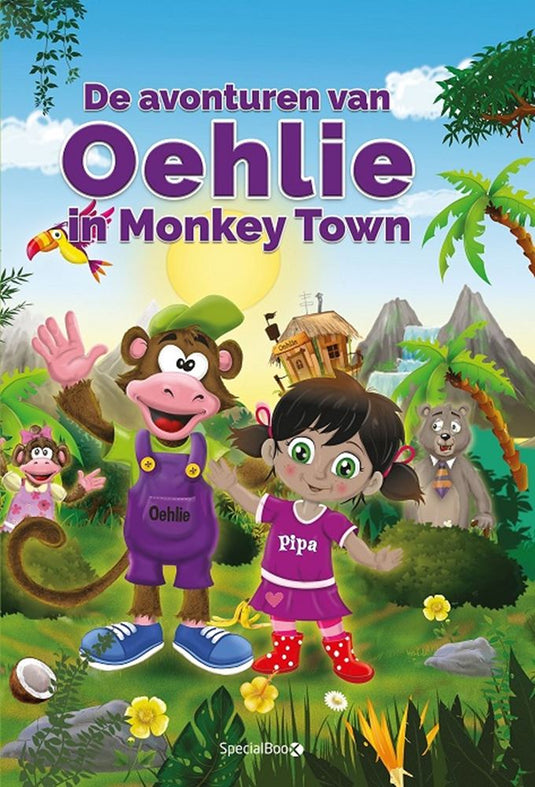 De avonturen van oehlie in monkey town.