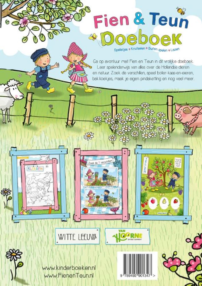 Load image into Gallery viewer, Wpg uitgevers fien teun doeboek. 2+
