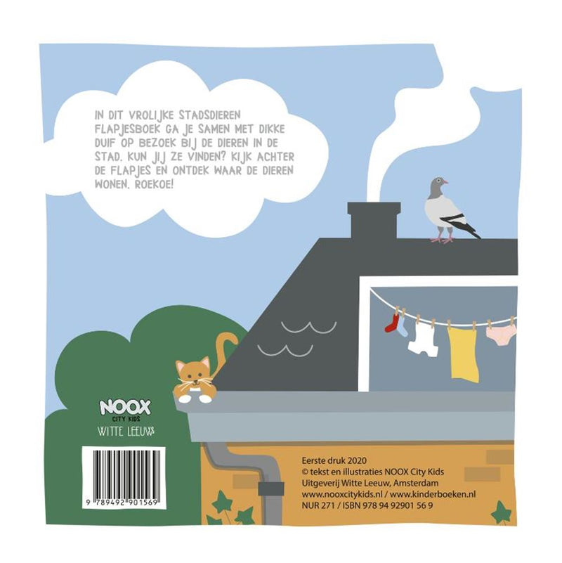 Afbeelding laden in galerijviewer, Flapjesboek: het vrolijke stadsdieren.
