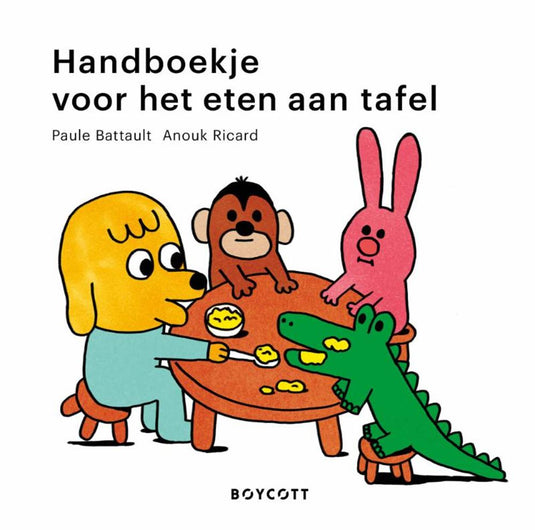 Handboekje voor het eten aan tafel 2+