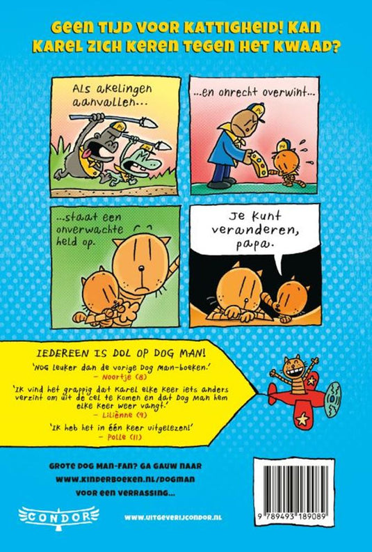 Centraal boekhuis dog man en de vlooienkoning