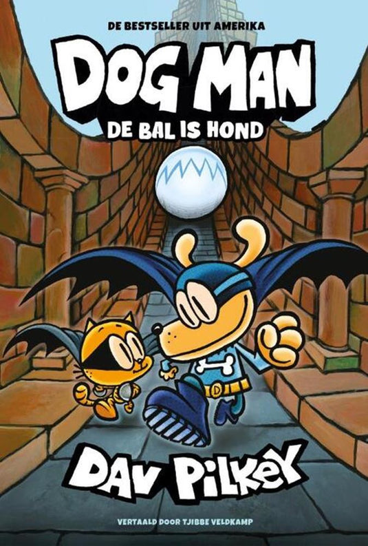 Centraal boekhuis dog man 7: de bal is hond. 7+