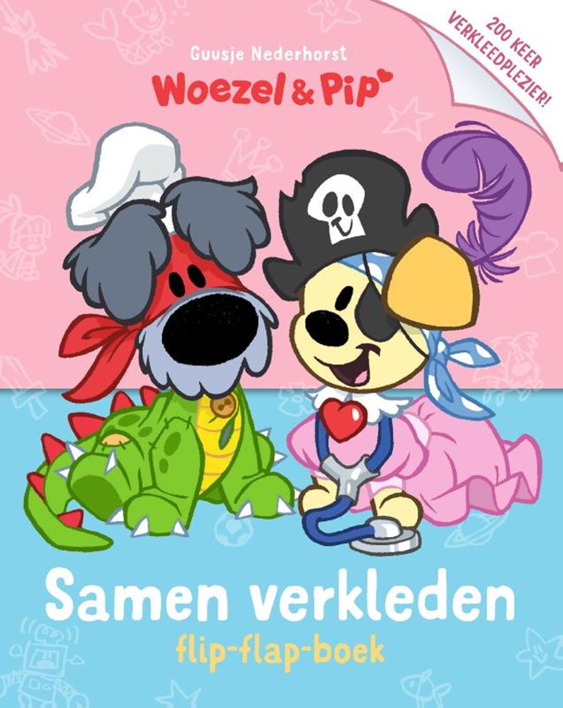 Load image into Gallery viewer, Woezel en pip boek samen verkleden
