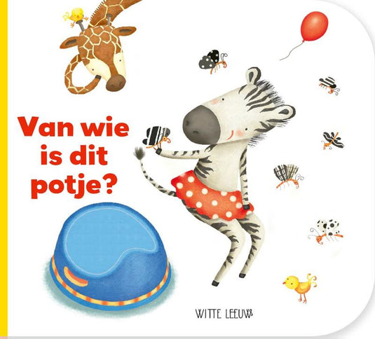 Boek specials nederland bv kartonboek: van wie is dit potje? 2+