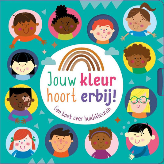 Jouw kleur hoort erbij. kartonboek. 3+
