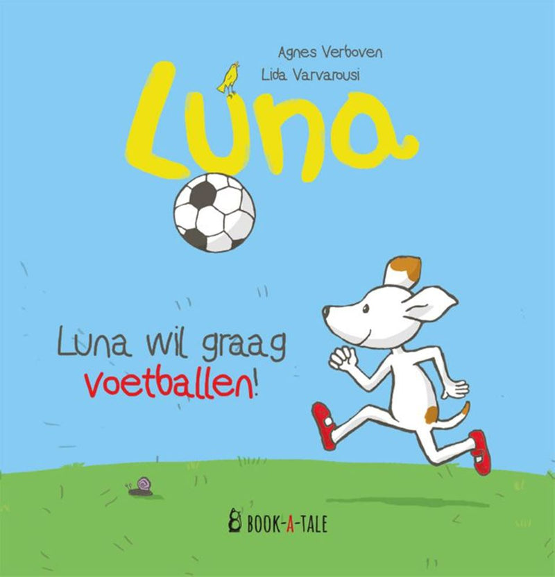 Load image into Gallery viewer, Prentenboek: luna wil graag voetballen!
