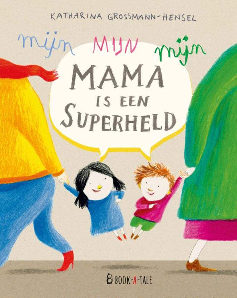 Load image into Gallery viewer, Prent: mijn mama is een superheld 3+
