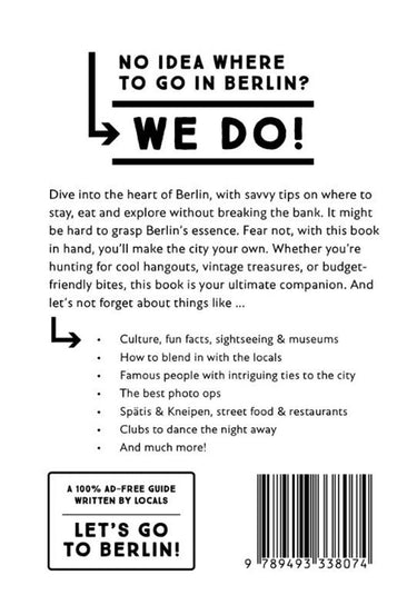 Why should i go to berlin. volwassene