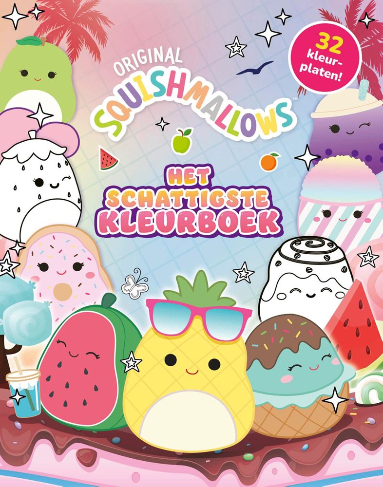 Afbeelding laden in galerijviewer, Het officiële squishmallows kleurboek 6+
