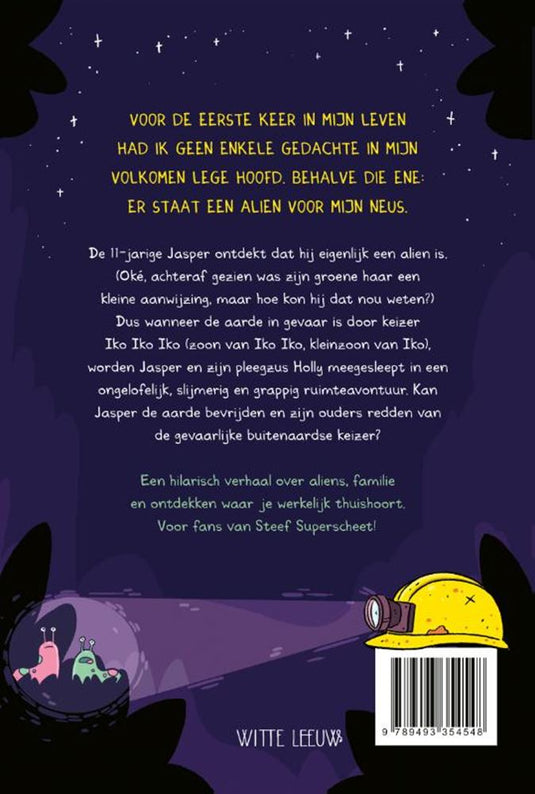 Verhalenboek: oeps, ik ben alien! 8+