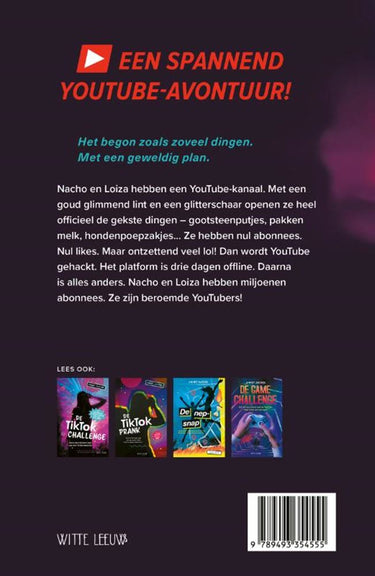 Verhalenboek: de youtube hack 10+