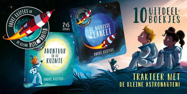 De kleine astronauten - uitdeelboekjes