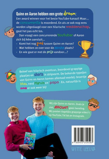 Verhalenboek: quinn en aaron shorts 9+