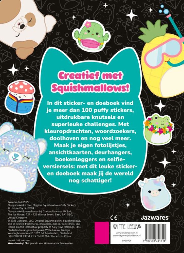 Load image into Gallery viewer, Original squishmallows sticker- en doebo
