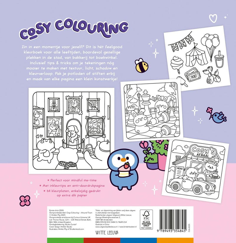 Load image into Gallery viewer, Cosy colouring kleurboek -
