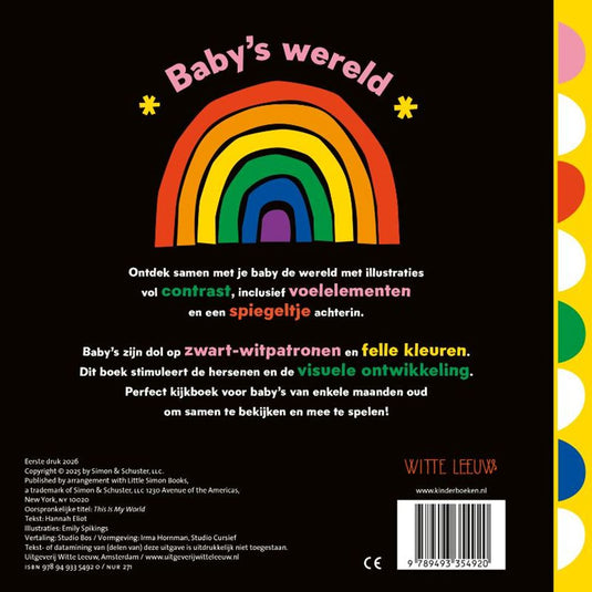 Kartonboek baby's wereld 0+