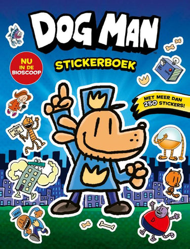 Centraal boekhuis dog man stickerboek. alle