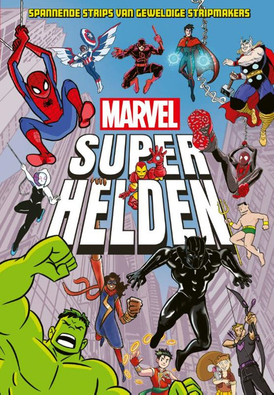 Verhalenboek: marvel superhelden 7+
