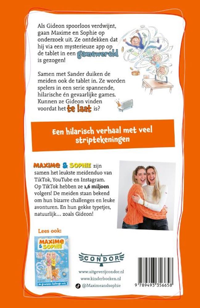 Load image into Gallery viewer, Maxime sophie: de verboden game. 9+
