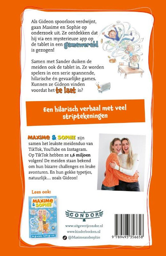 Maxime sophie: de verboden game. 9+