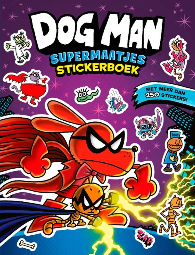 Load image into Gallery viewer, Dog man supermaatjes stickerboek alle
