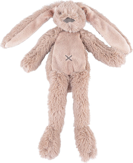Happy horse konijn richie flatstyle knuffel 27cm - oudroze - baby knuffel