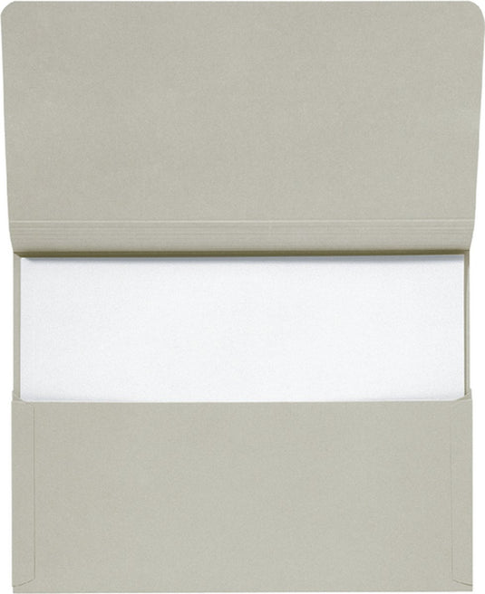 Jalema pocketmap zuurvrij secolor 1-300 vel, grijs, folio (pak 10 stuks)