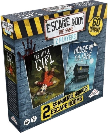 Identity games escape room the game voor 2 spelers - horror editie - breinbreker - ontsnap binnen de tijd
