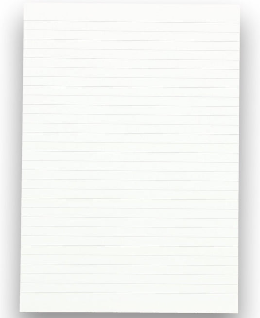 Merkloos sans marque kantoorpapier a3 a4, 10 vel, 80 g, lin21, houtvrij, gelinieerd, gevouwen