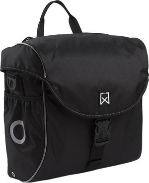 Willex - enkele tas 300 - zwart zilver - lichtgewicht - xl 19 liter