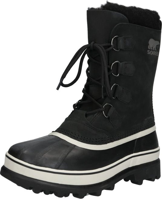 Sorel caribou™ wp men's snowboots - black, dark stone - maat 44