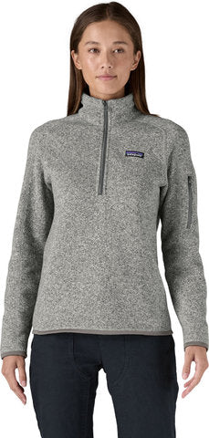 Patagonia better sweater 1 4 zip fleece women's pullover