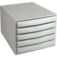 Ladenkastje exacompta multiform grijs 5 laden 284 x 218 x 387 mm