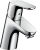 Hansgrohe focus - wastafelmengkraan - ééngreeps bediening - met afvoerplug - 70mm - chroom